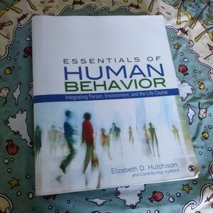 Essentials of Human Behavior by Elizabeth Hutchinson first edition no flaws